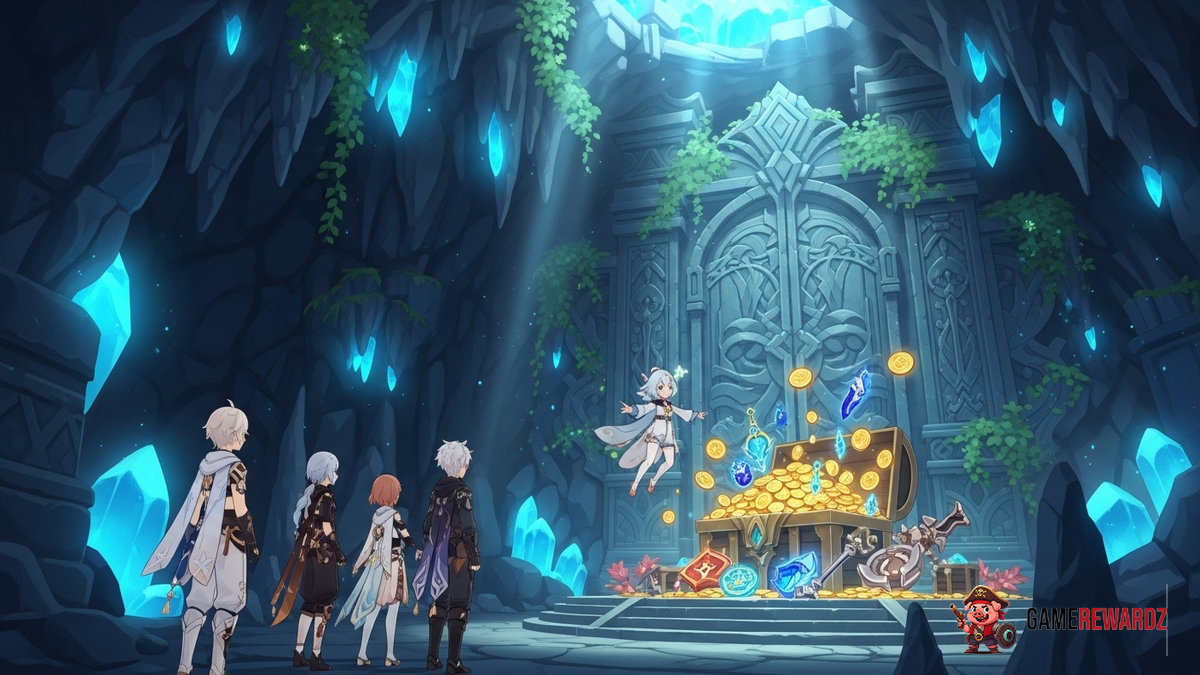 Genshin's Massive Update Hides A Secret Area With Insane Loot.